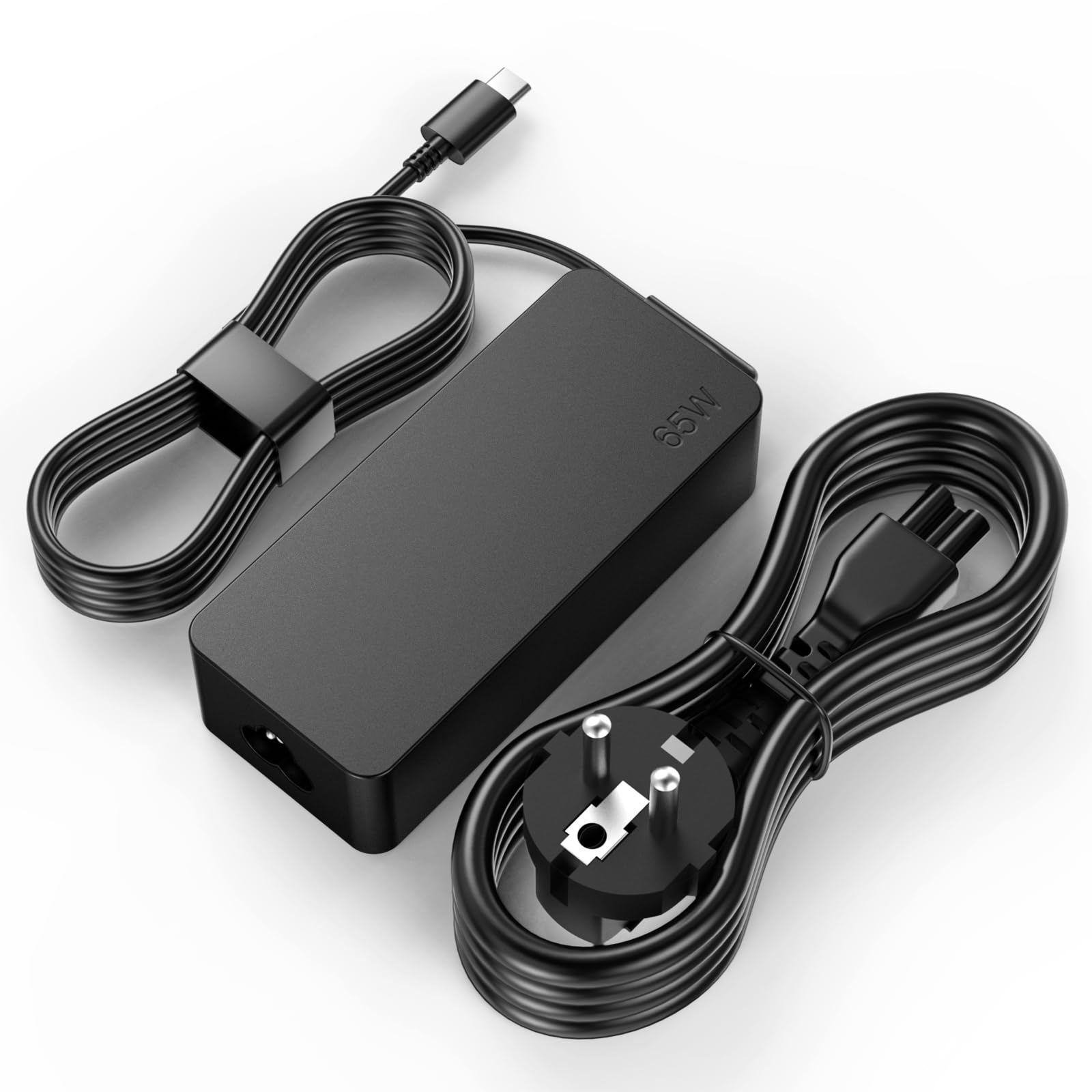 65W für Lenovo USB C Netzteil Laptop Ladekabel für Lenovo ThinkPad T14/T15/L13/L14/L15/E14/E15, X1 Carbon, T470/T480/T490/T590, Yoga 7i/9i/C740/720/730/C930/C940 Ladegerät