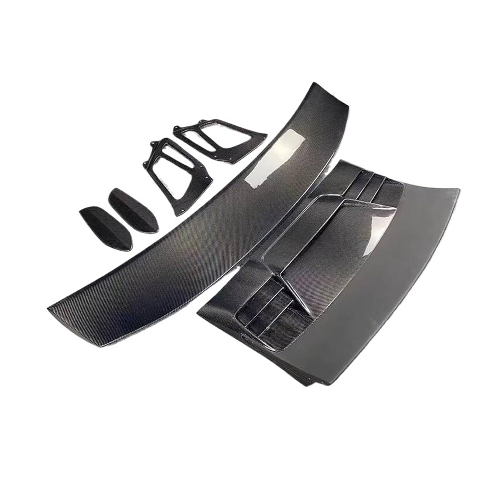 GT3 RS Style Carbon Fiber FRP Rear Spoiler Wing Compatible with Porsche 911 Carrera 997.1 997.2 05-12(Full FRP)