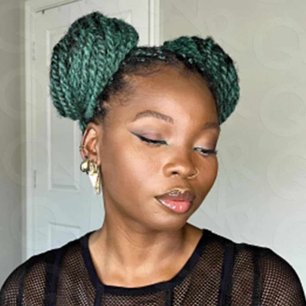 Afro Kinky Curly Braiding Bulk For Mini Twists Afro Kinkys Bulk Human Hair Cuban Twist Hair Soft Locs Micro Spring For Dreadlocks Loc Repair