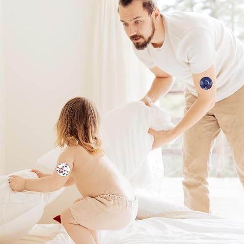 Miniatura 7 de 25 parches adhesivos para Libre 23, impermeables, cubiertas de sensor CGM para monitor de azúcar en sangre, Día de la Independencia, parche adhesivo