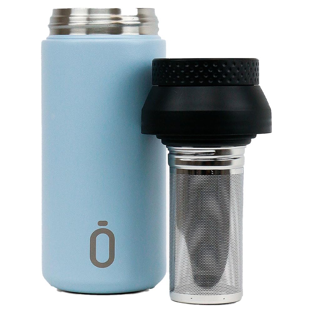 Runbott Vaso cilíndrico aislado con infusor