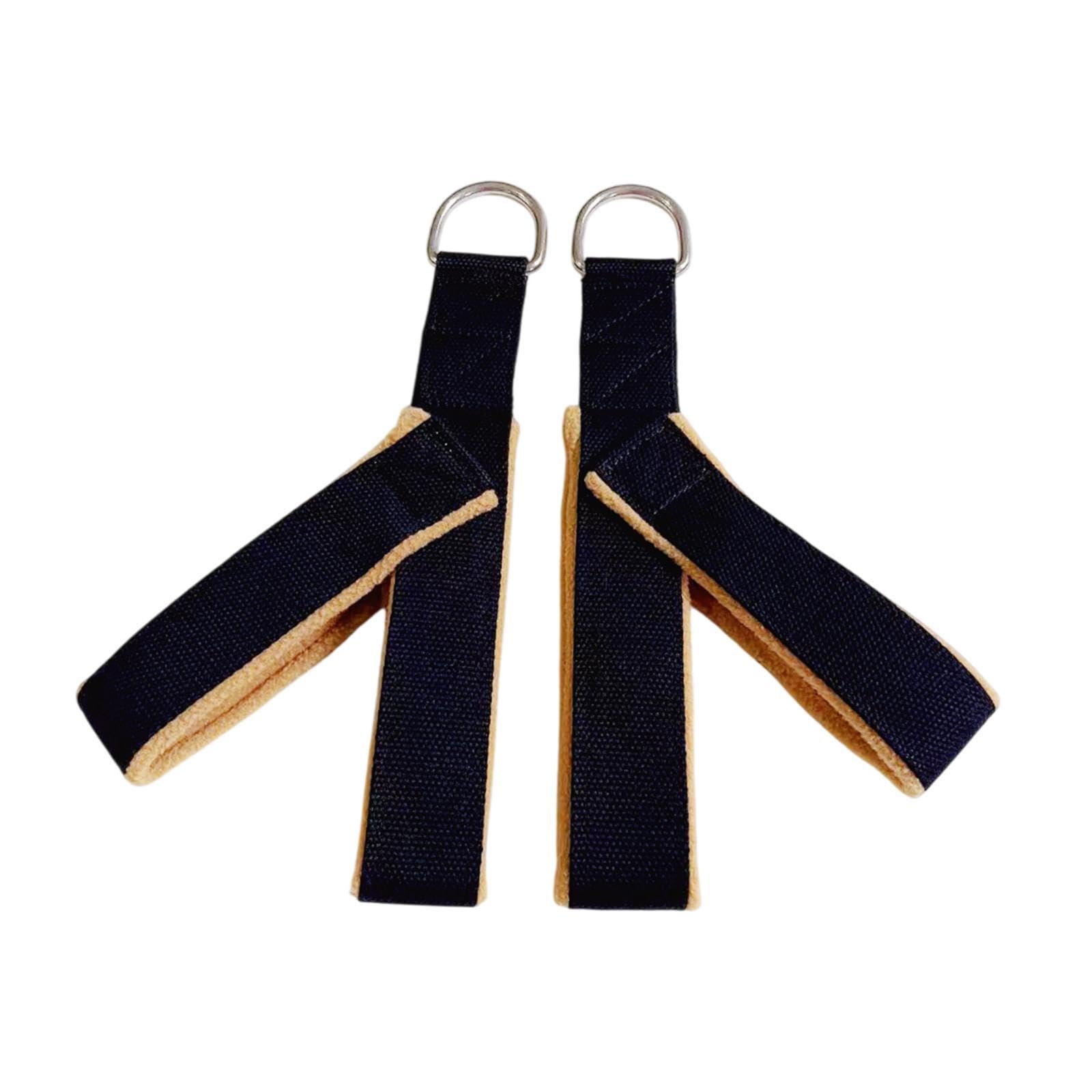 2 Pezzi Banda Esercizio Y Cinghia Cotone Acciaio Accessori Fitness Resistenza Stretching per Allenamento Casa per Donna Uomo