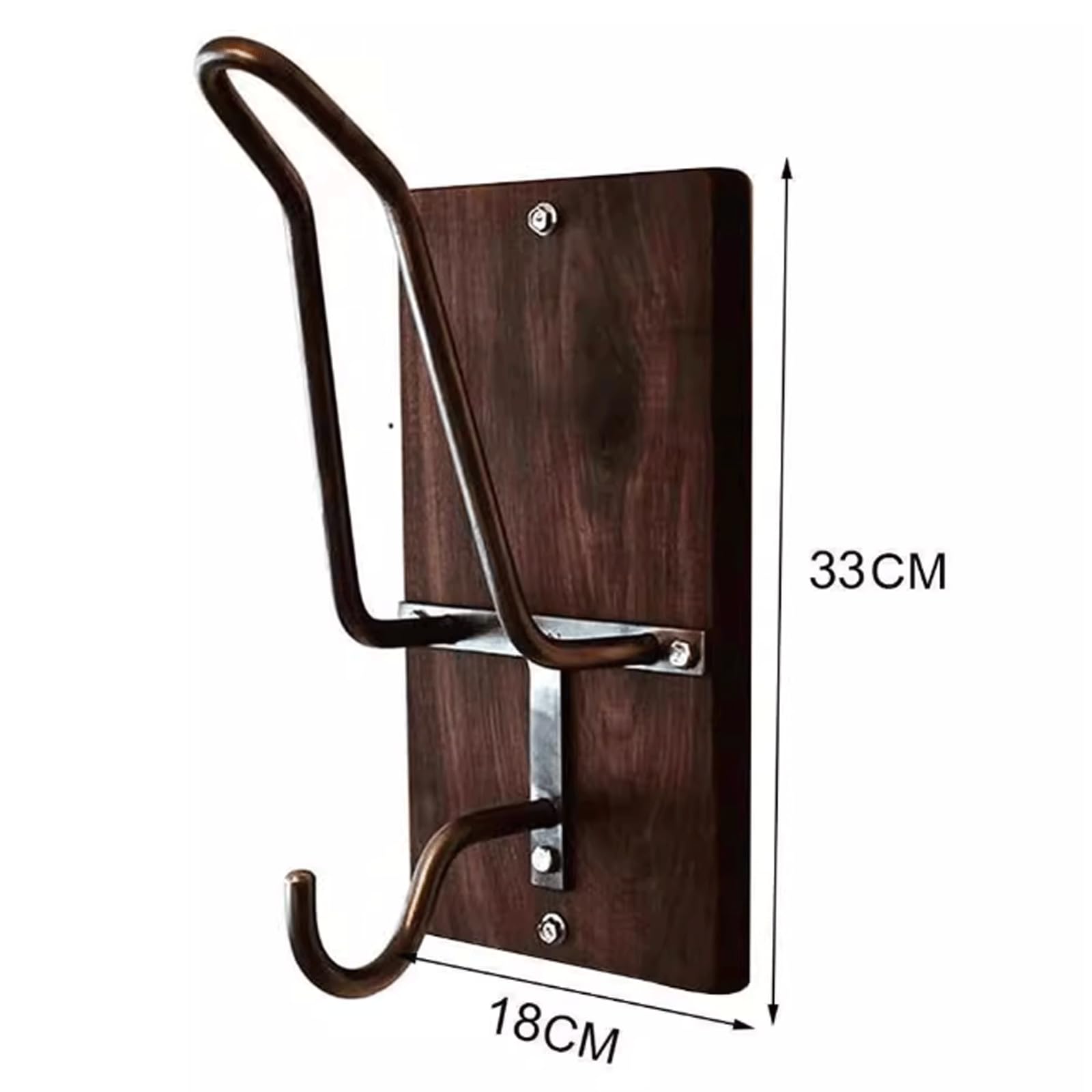 Wandhalterung aus Holz für Motorradhelme, Jackenhaken, Mantel-Organizer, Ständer für Hüte, Mützen, Handschuhe, Zubehör