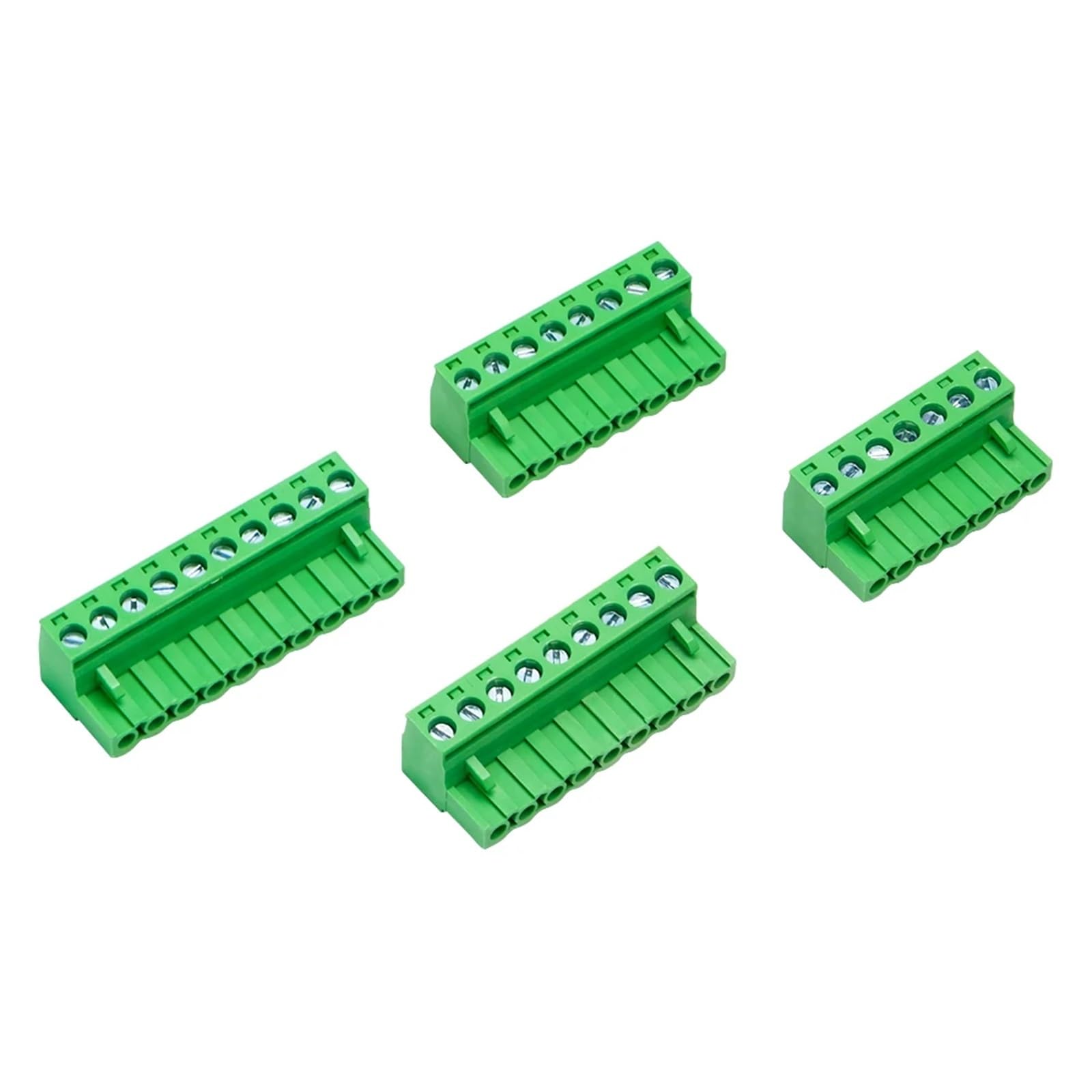 Lot de 10 borniers à vis mâles 2EDGK 5,08 mm for PCB, 2P, 3P, 4P, 5P, 6P, 7P, 8P, 9P, 10P(Male Connector 7P)