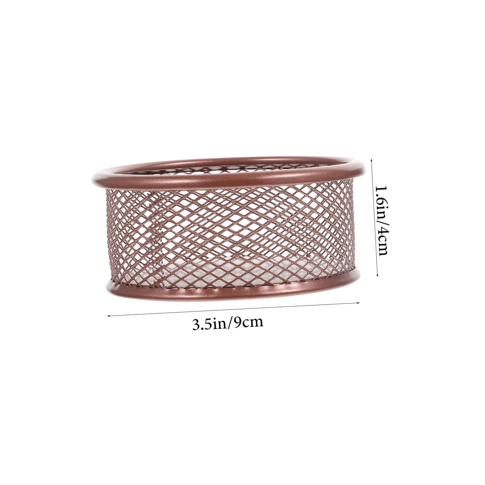 OFFSCH 2Pcs Mesh Paper Clip Holders Stackable Desktop Organizers for Office Supplies Containers for Desk Storage and Sundries