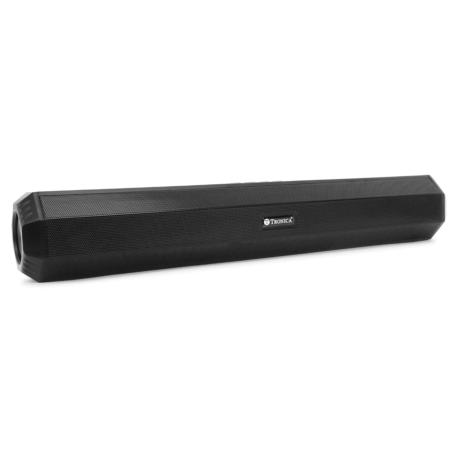 TRONICA OctagenBar 10W Portable Bluetooth Soundbar Speaker, Rechargeable, 8H Battery Backup, Signature Sound, USB/SD Card/Aux/FM Radio, Type C Fast Charging, for TV/Mobile/PC (Black)-image-45