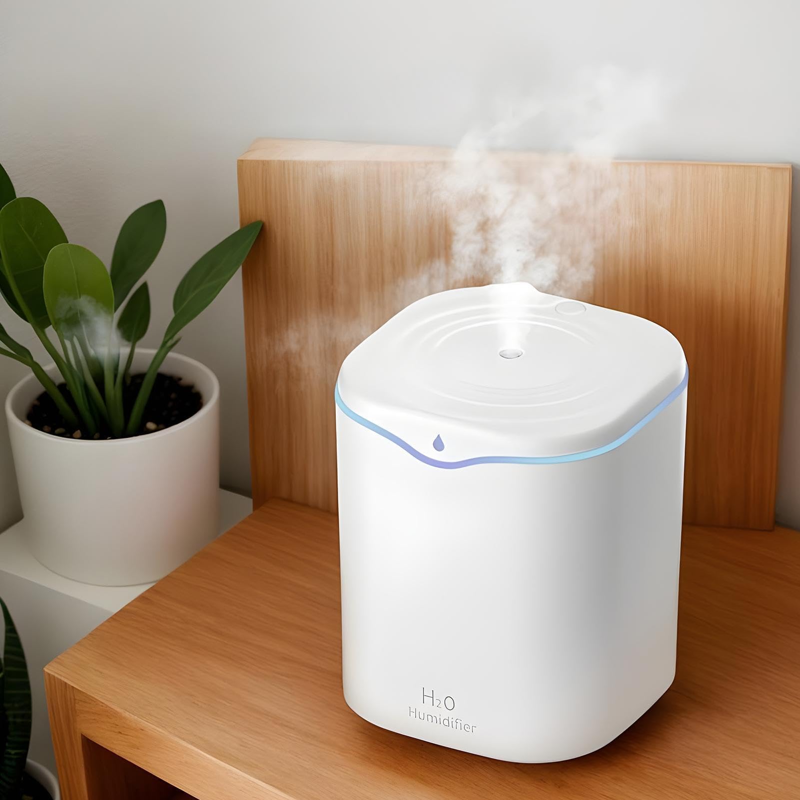 Umidificatori per camera da letto Cool Mist Travel Air Humidifier | 2L bambini vivai piante camera da letto