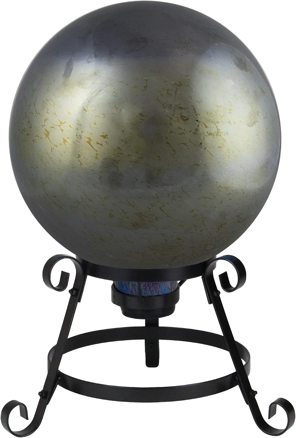 Northlight 10" Mercury Glass Metallic Mirrored Outdoor Garden Gazing Ball