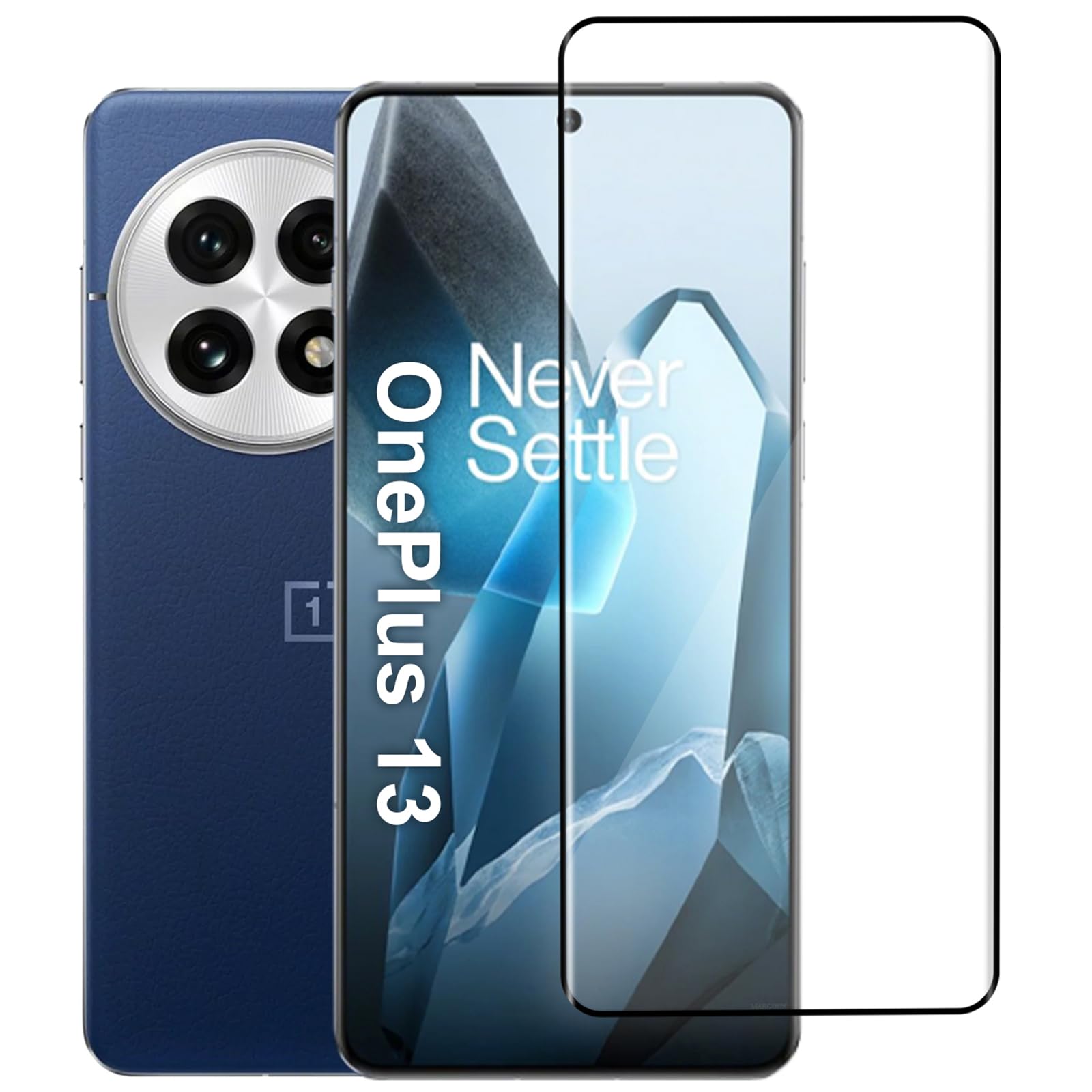 MARGOUN for OnePlus 13 Screen Protector Tempered Glass, Full Coverage Protective Film Easy Installation Anti Scratch Bubble Free (OnePlus 13)