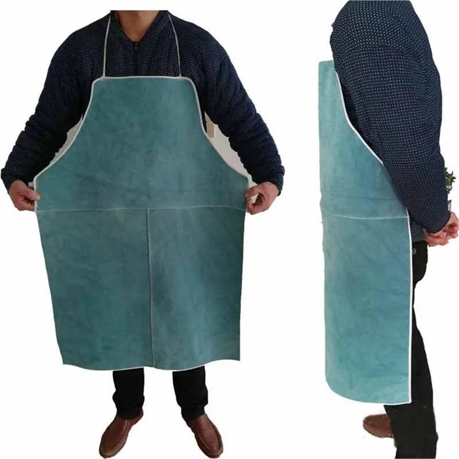 Delantal de soldadura de cuero