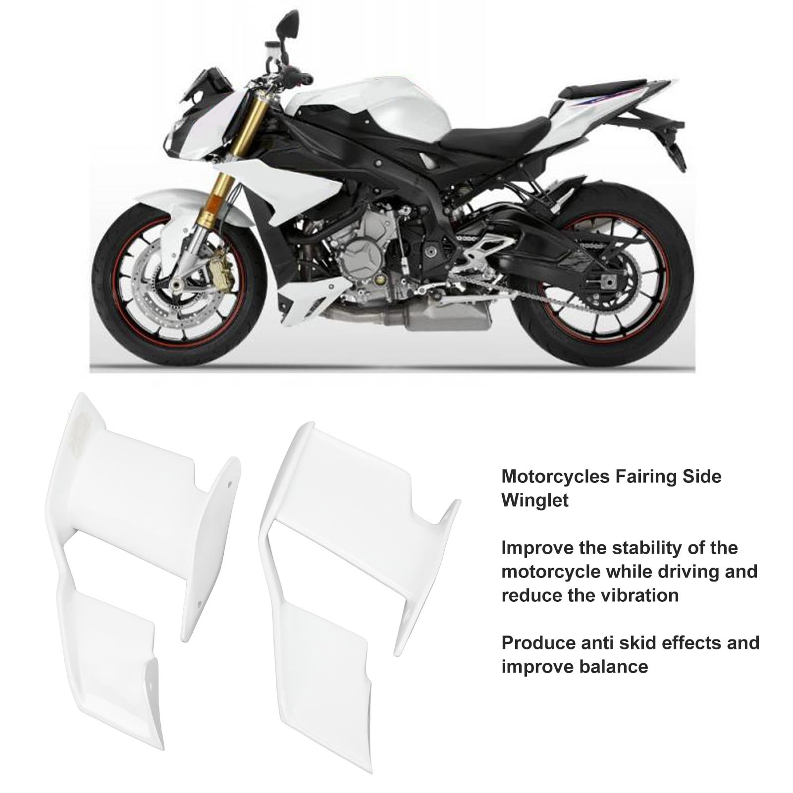 Amazon.co.jp: オートバイフェアリングサイドウイングレット S1000R