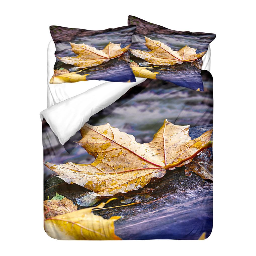 Housse de couette Automne feuilles d erable