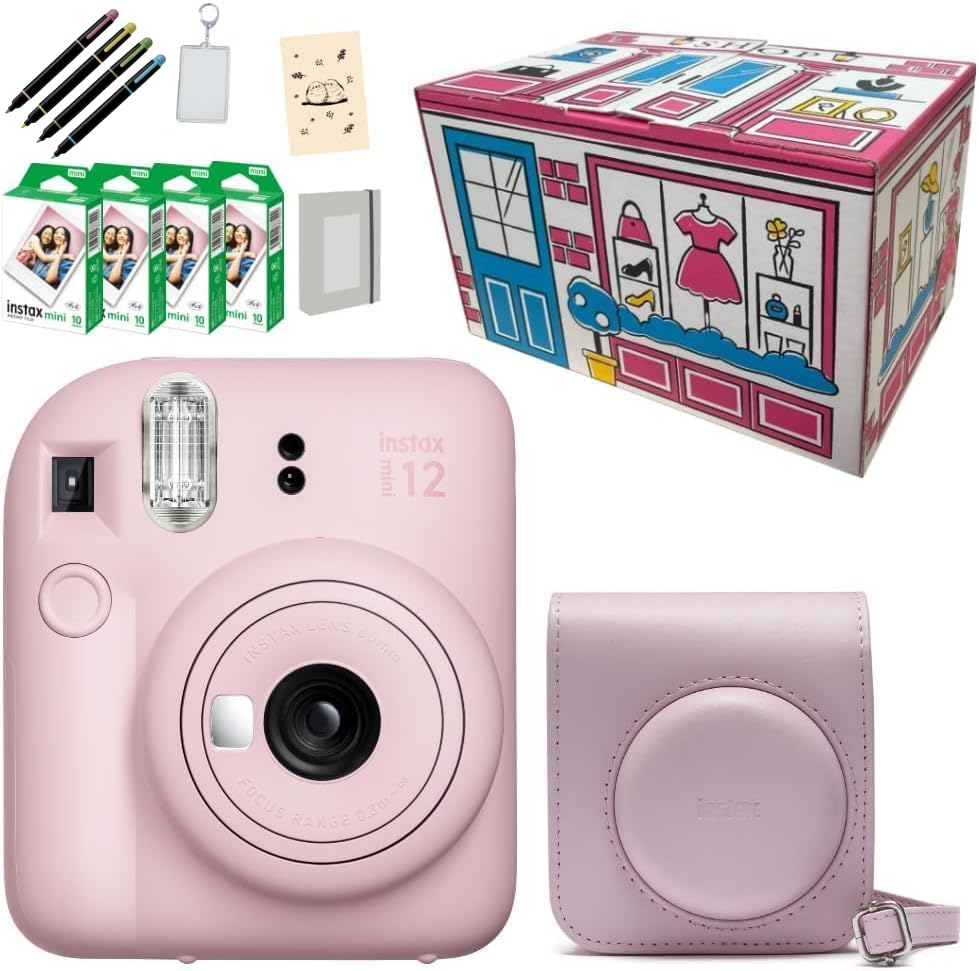 Amazon | インスタントカメラ チェキ instax mini 12 (トキメキギフト