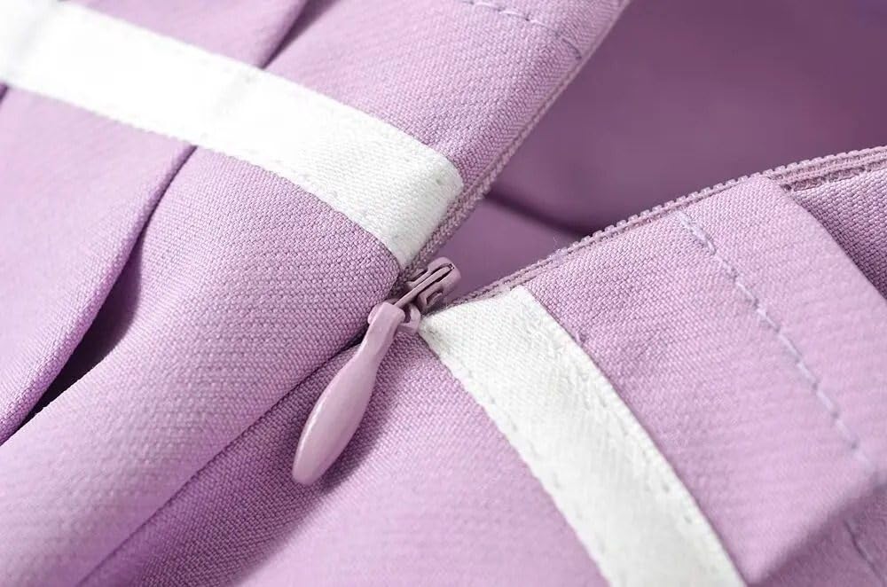 Faldas Cortas de Mujeres - Summer Elegante Mujer Falda Plisada Casual con la caña de Cintura Baja Skort Skort A -Line Femenina Extremadamente Corta