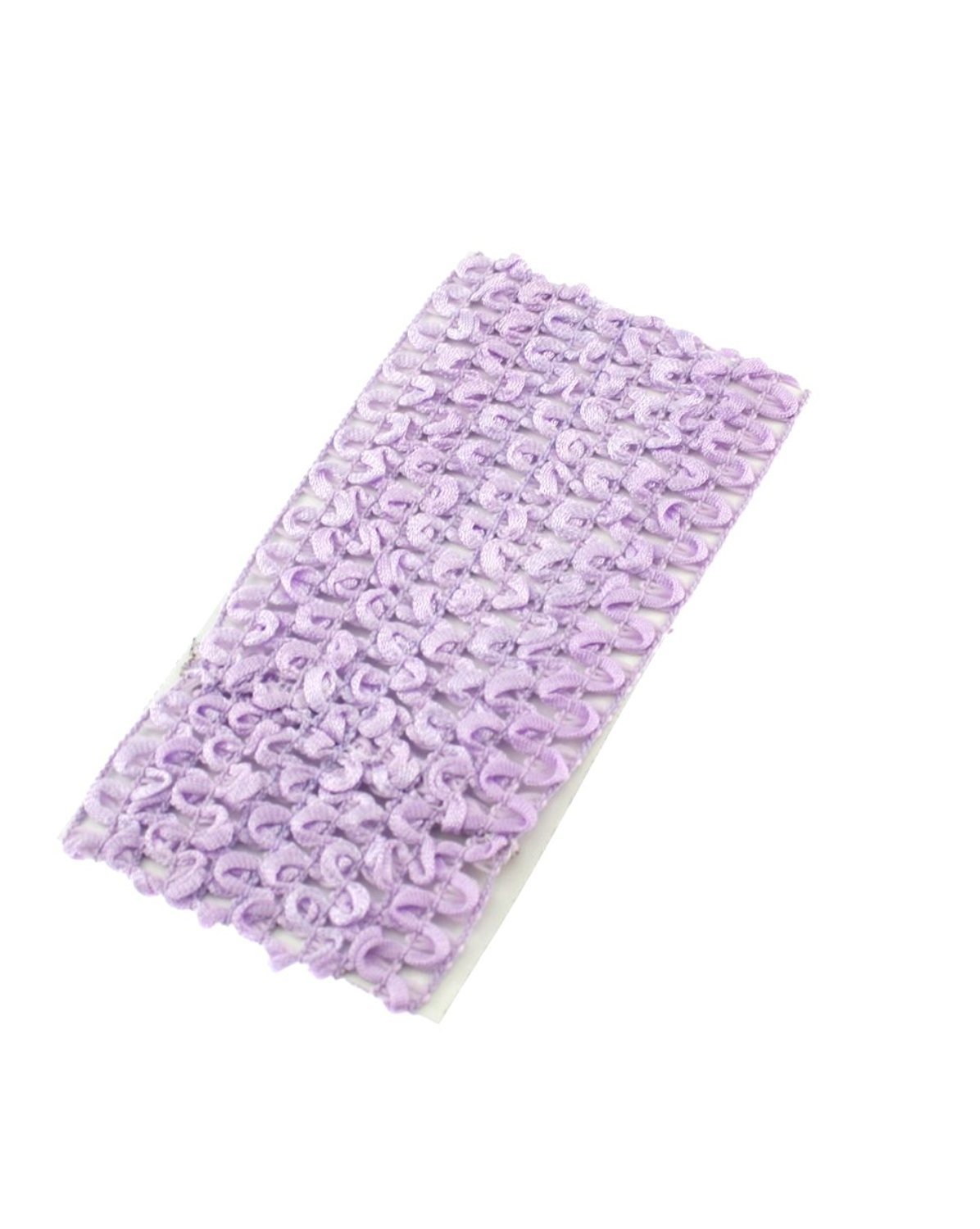 Zac's Alter Ego Girls Lilac 7Cm Elasticated Crochet Headband