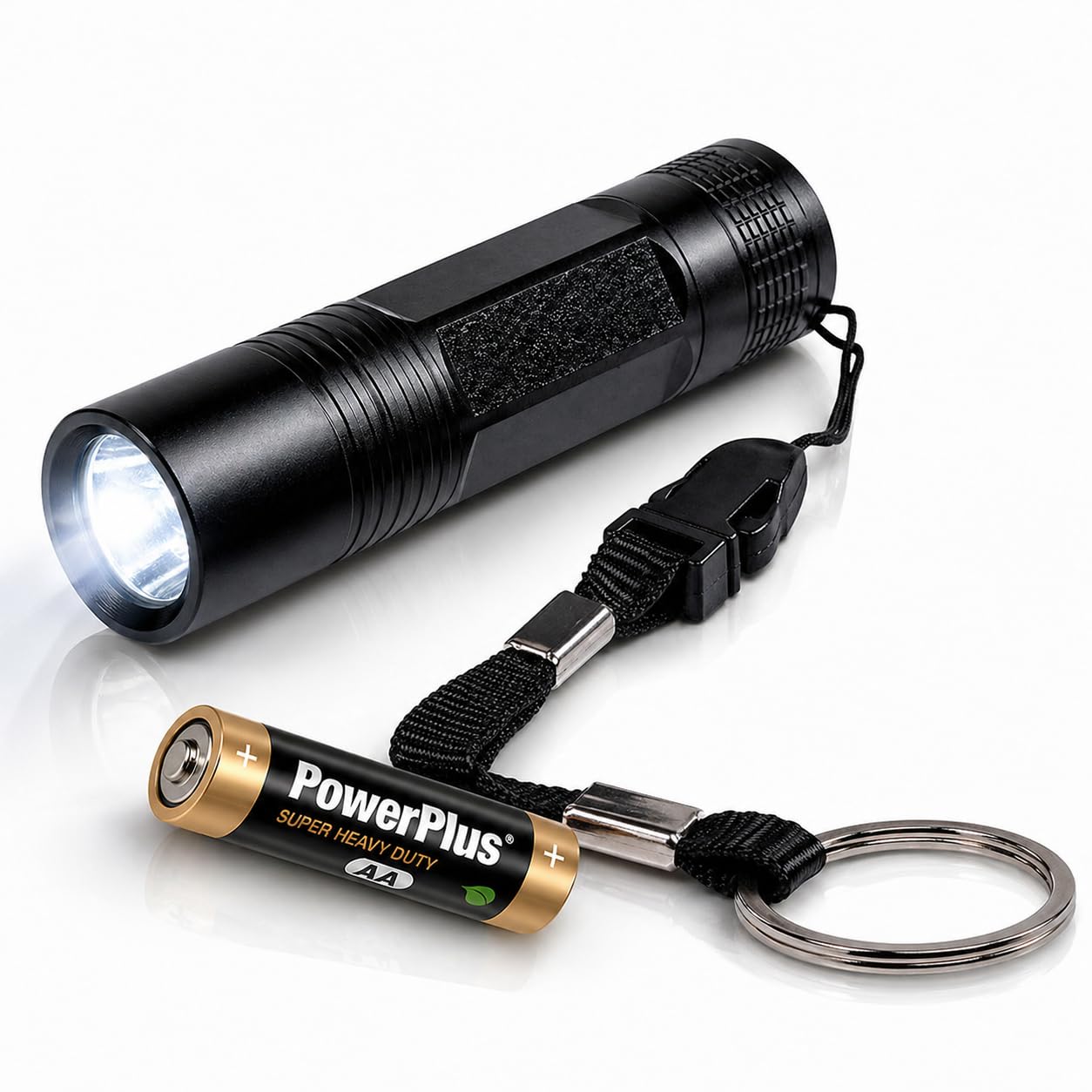 Magicwand Round Moon Shaped Light Aluminium Alloy Torch with Convex CREE Led-image-24
