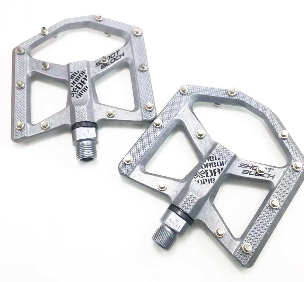 DA BOMB Shoot Block Bike Bicycle Pedals Extremely Thin for MTB XC-DH 352g/Pair Sports, Fitness & Outdoors