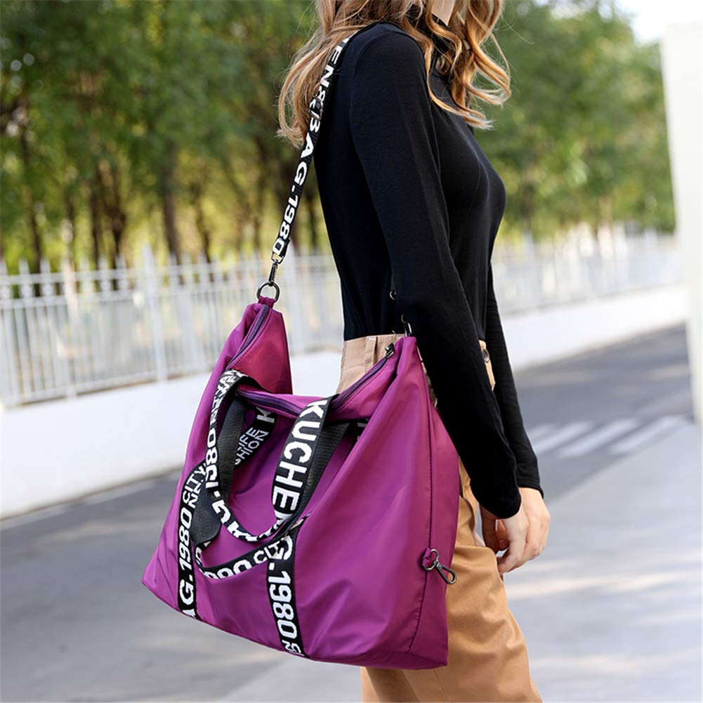 Bolso Bandolera Mujeres, Popoti Bolsas de Hombro Mano Nylon Totalizador del Monedero Mochila Escolar Portátil Billetera Multifuncional Crossbody Bag