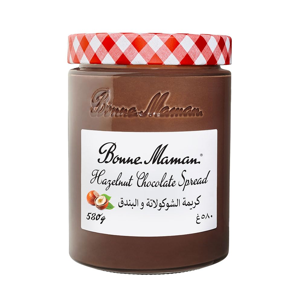 Hazelnut Chocolate Spread with Cocoa, Palm Oil Free, 20% Hazelnut, 580g