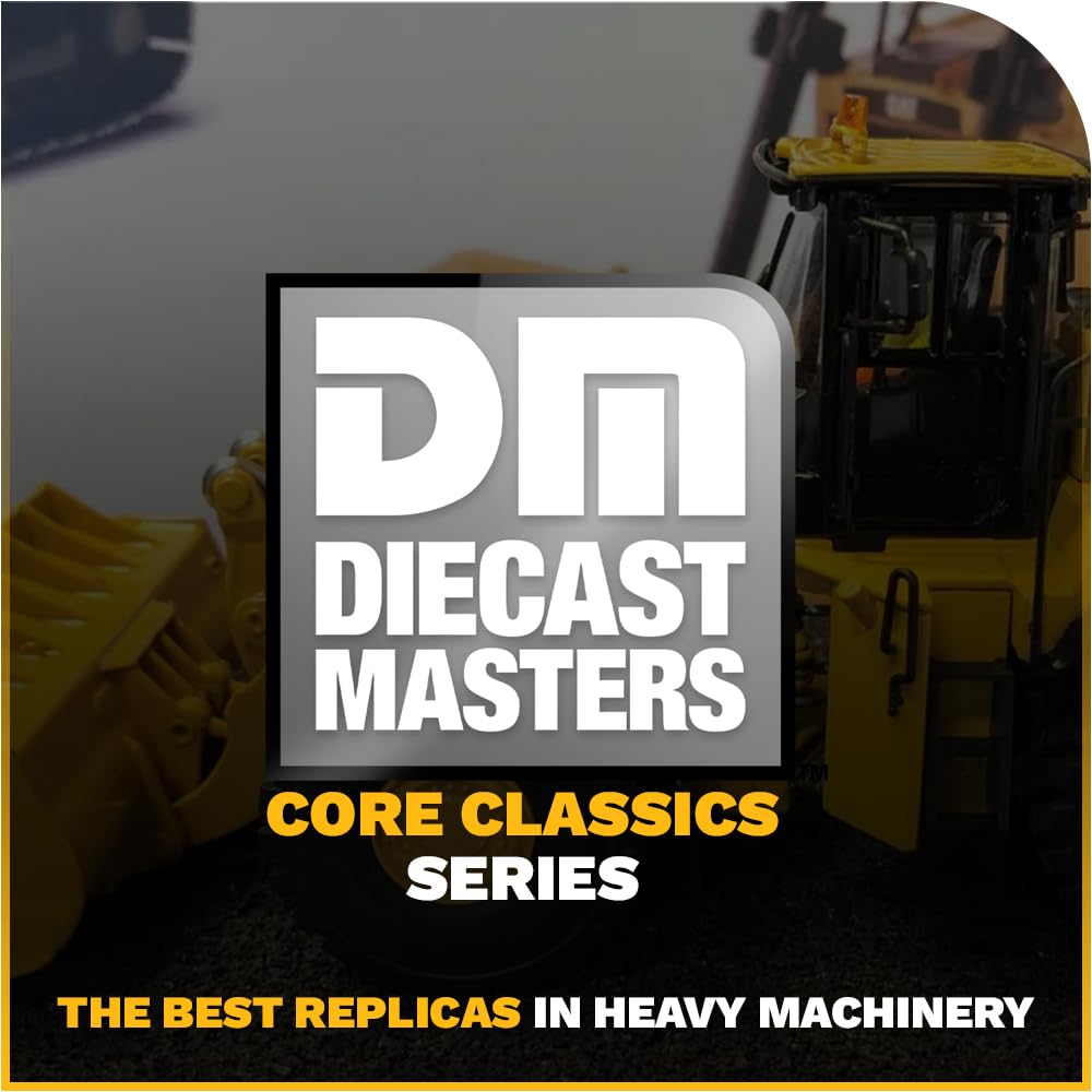 Diecast Masters Cat 980K Radlader RockCon 1:50 | Mit Rock Bucket, Displayfenster-Box, detailgetreuer CAT Radlader, ab 14 Jahren, 85296c