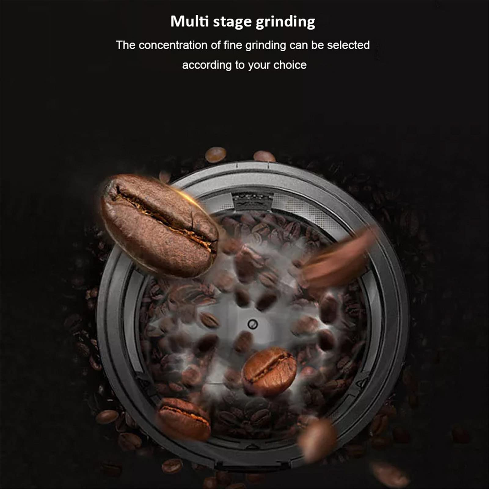 Máquina de café de filtro, máquina de espresso, cafetera de tanque de agua extraíble de alto rendimiento, filtro reutilizable de elaboración rápida, café espresso, capuchino, plata (tipo PB)