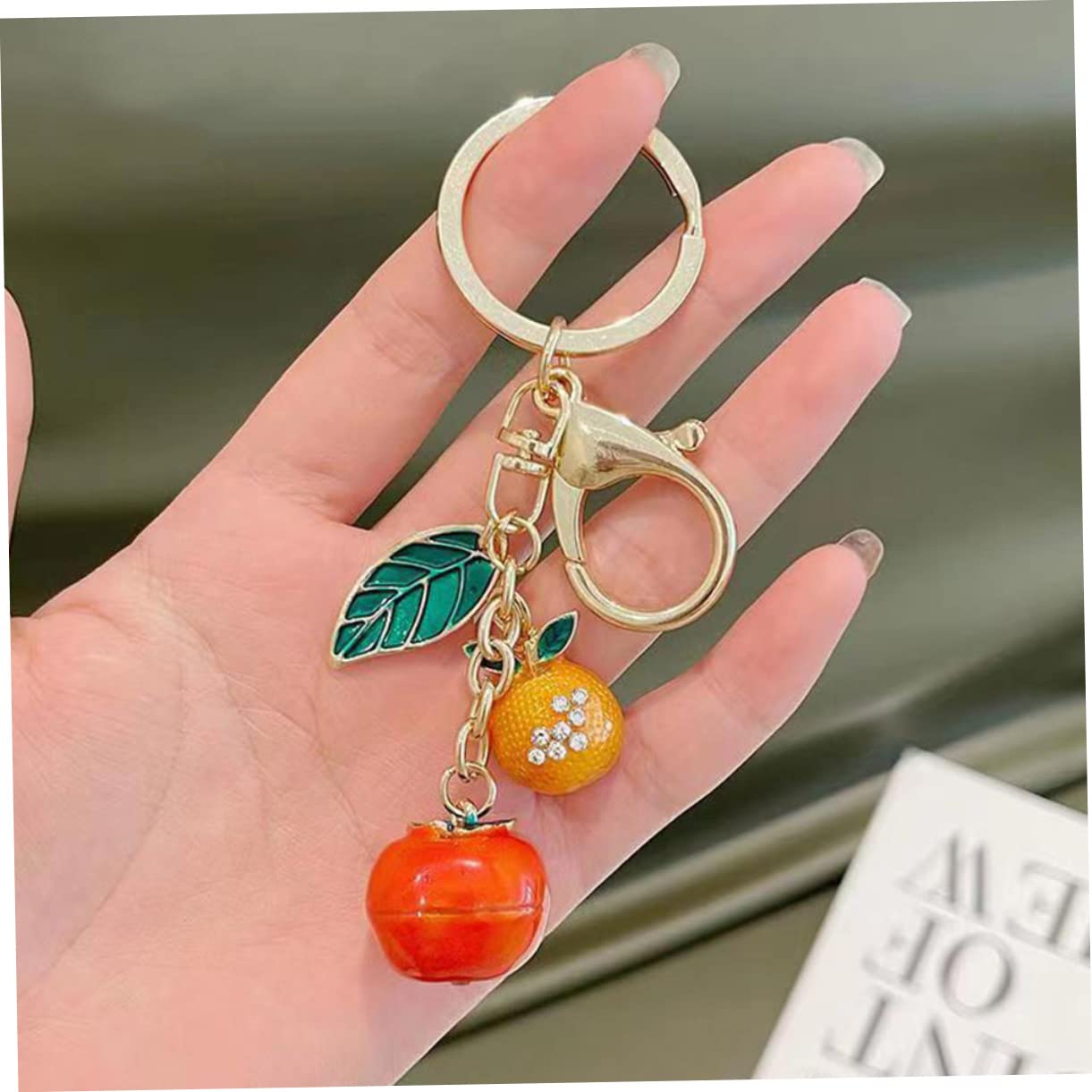 BESPORTBLE Colgante Decorativo de Único para Claves Pedrería y Accesorio Chic para Llaves