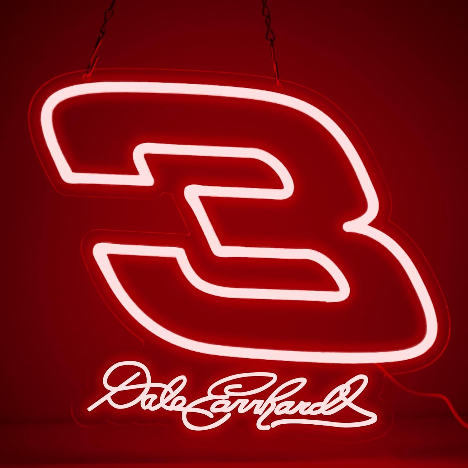 Racing Car Neon Signs for Wall decor ,Racing Themed Led Lights for Man Cave Suitable for Beer Bar Garage Art Wall DecorativeChristmas Birthday Party Gift 12.2 * 13.9inch