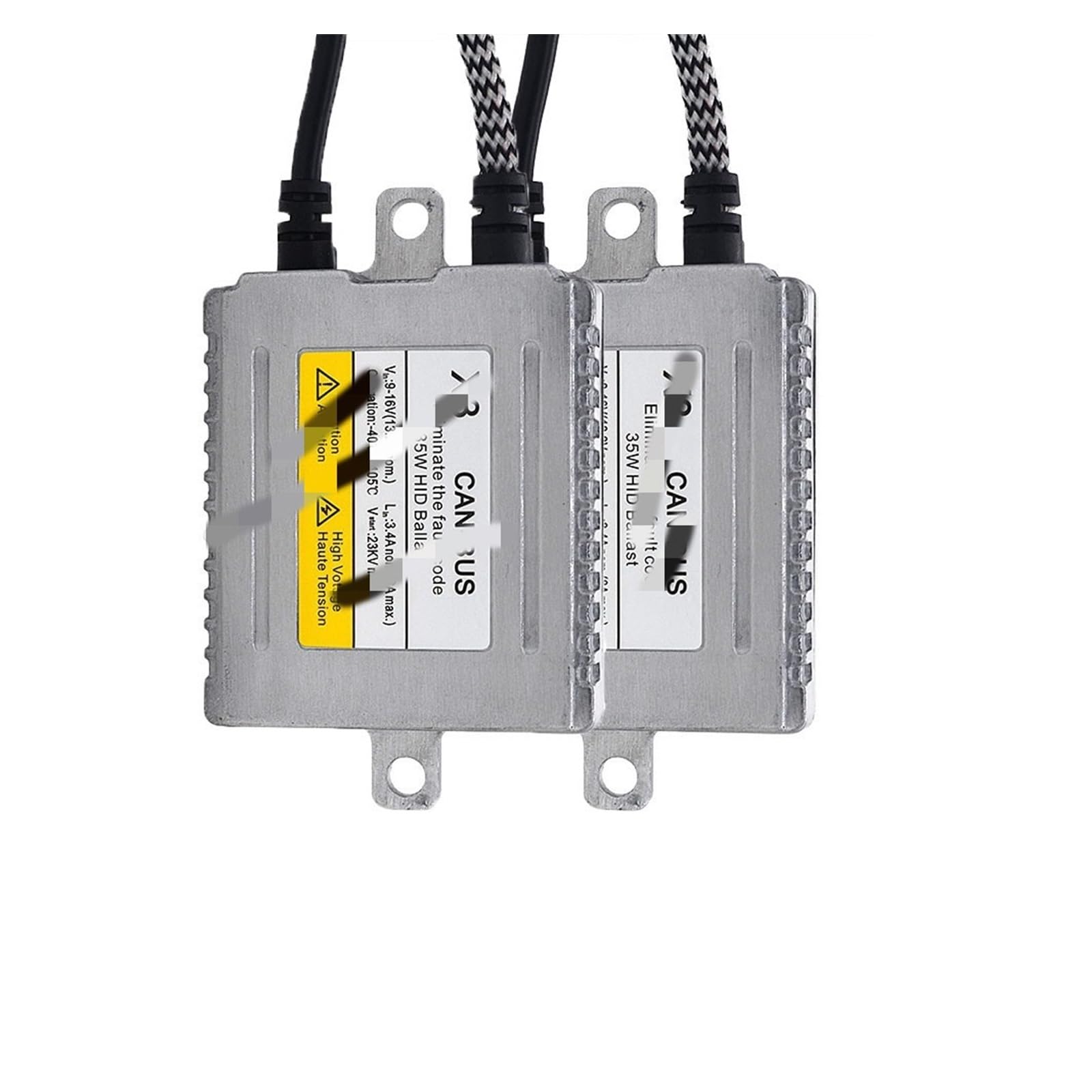 Kit de conversión HID con balasto 2para Uds Brillo rápido 35W para AC para Kit de xenón Canbus balasto DLT X3 para H4 H7 H1 9005 9006 Bombilla Faro Accesorios de Coche
