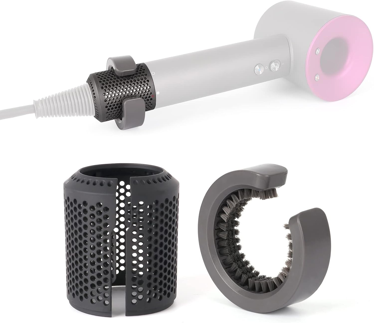 Upgraded Hair Dryer Filter Cover Compatible with Hair Dryer Strainer Filter Dyson Supersonic