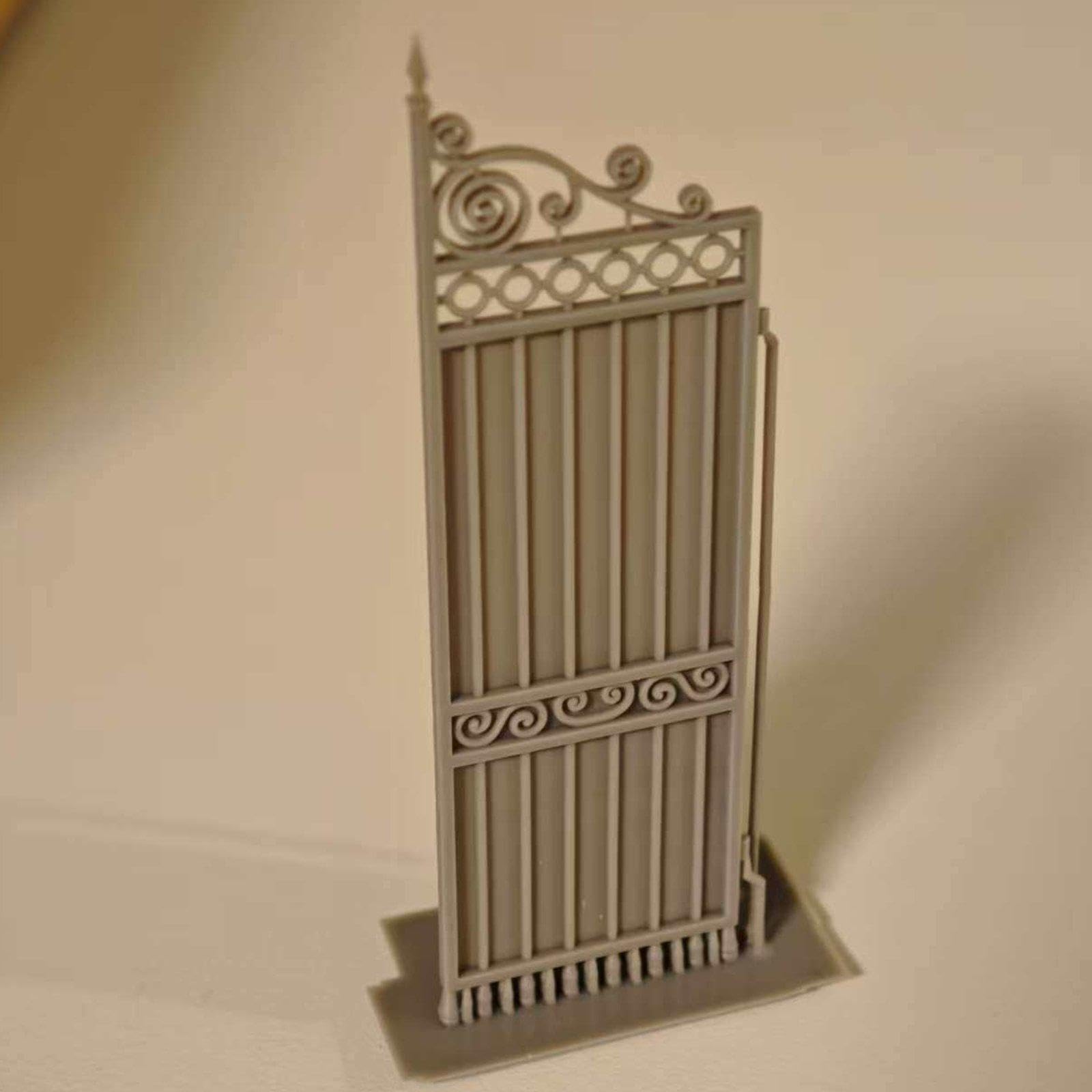Modello di Cancello E Muro Fai-da-Te in 1/35 per Modellismo Edile, Scenari Fai-da-Te E Decorazione di Tavoli da Gioco con La Sabbia.