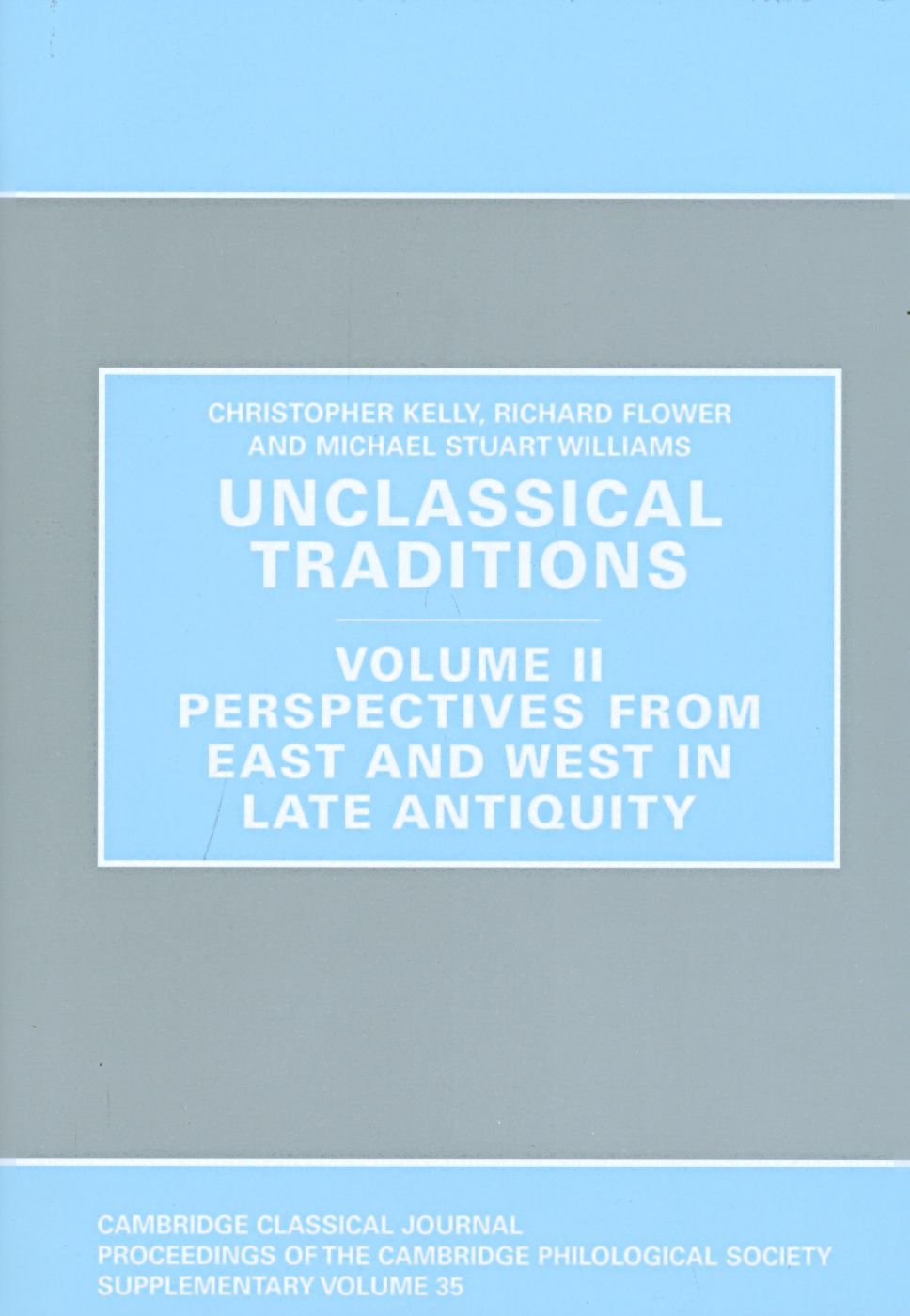 Buy Unclassical Traditions Volume 2 — BookShops.in