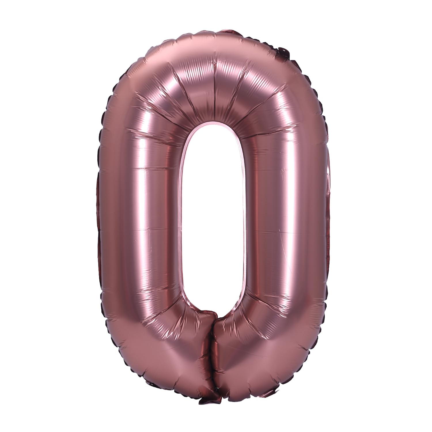 YPSelected 32 Inch Large Foil Helium Number Balloon Birthday Wedding Party 0-9 (Brown, 0)
