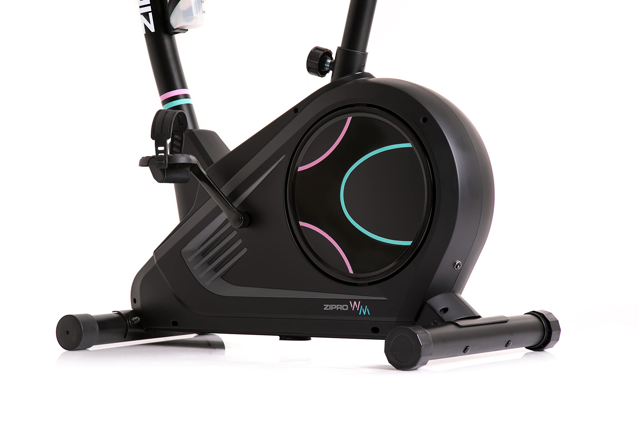 Zipro Vélo d'appartement Flame, Ergomètre Fitness, Vélo d'appartement magnétique, Ergomètre jusqu'à 150 kg, Vélo d'intérieur, Vélo d'entraînement à domicile, Vélo ergomètre filaire