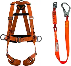 Kit Cinturão Paraquedista Dlt-016 + Talabarte Dltabs-01