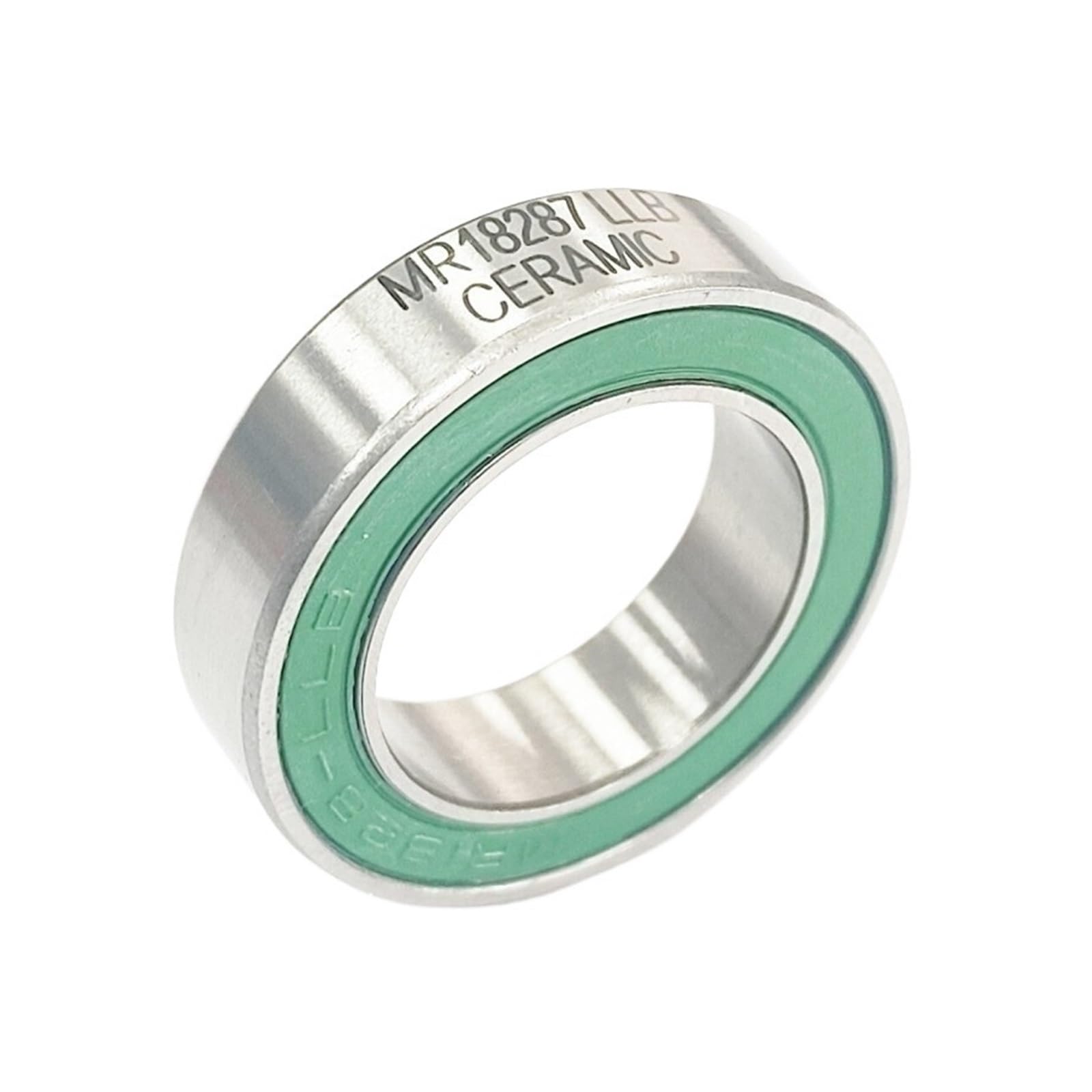 1pcs 15267/17287/18287/18307-LBLU-Ceramic Bicycle Hub Bearing ABEC-3 Chrome Steel Rubber Sealed Ceramic Balls Bearings Accessories(18287-LLB-CERAMIC)