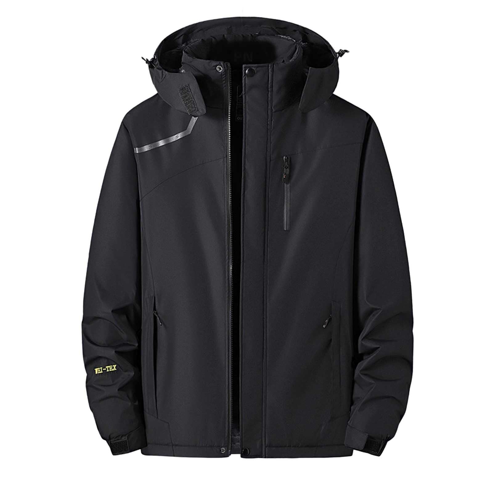 SRZYMJ Windjacke Herren Wasserdicht Bomberjacke Herren Sommer Grün Regenjacke 164 Funktionsjacke Herren Fahrradponcho Bomberjacke Herren Sommer Grün Herren Down Jacket
