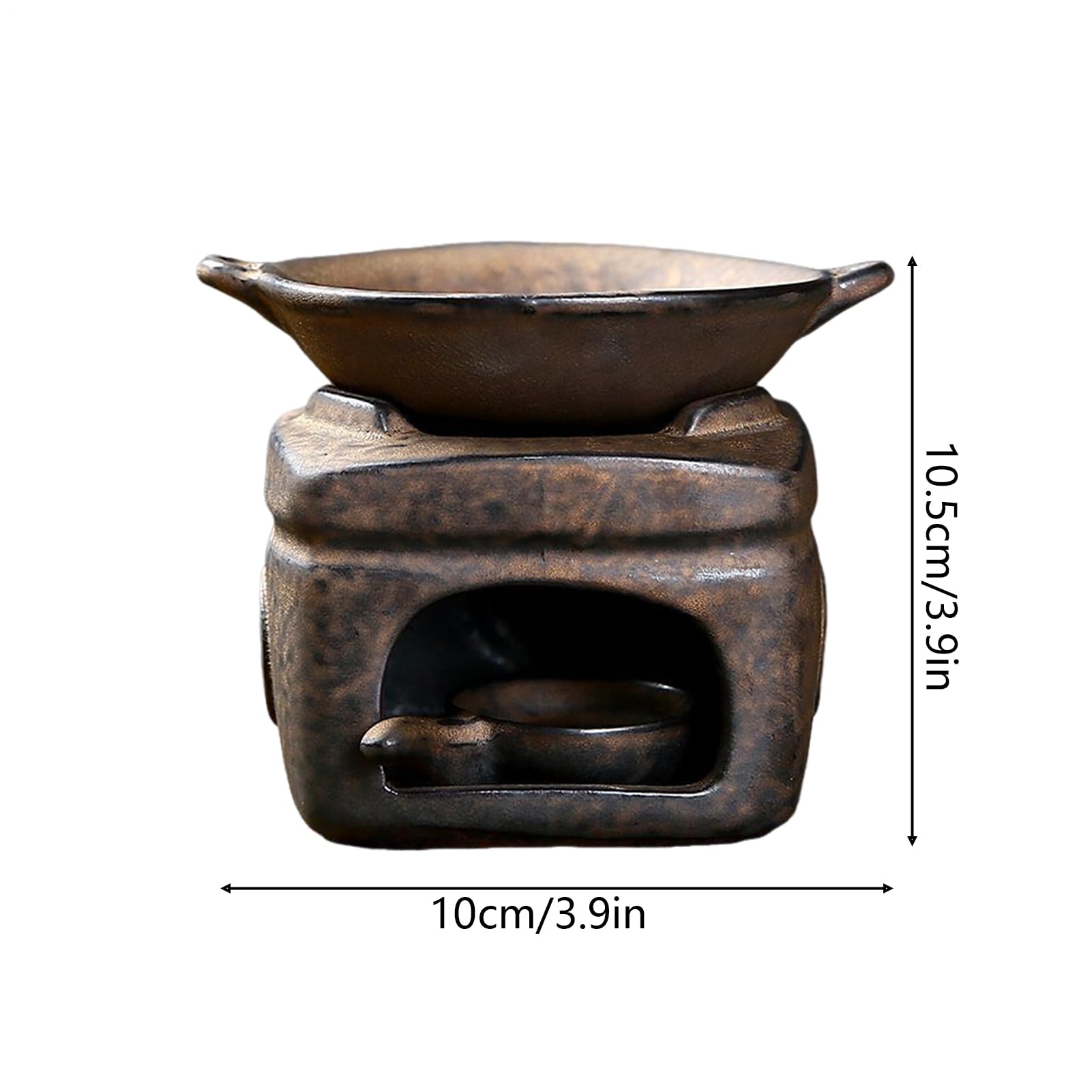 Fornello Aromaterapico Diffusore Di Aromi In mica Multifunzionale Con 2 | Kit Bruciatore Zen Ad Incenso E Per Sala Yoga, Casa, Ufficio, Scrivania, Camera Da , Meditazione
