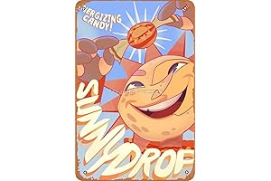 Yzixulet SUNDROP FNAF Security Breach In-Game Poster Art Print Vintage Retro Metal...