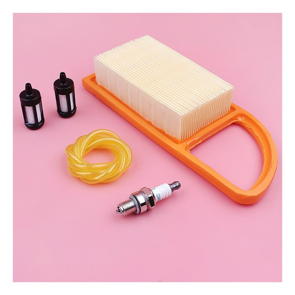 Kit de bujías y Filtro de Aire for soplador BR500, BR550 y BR600 (4282-141-0300), cortacésped de Gasolina, Piezas for Herramientas de jardín.