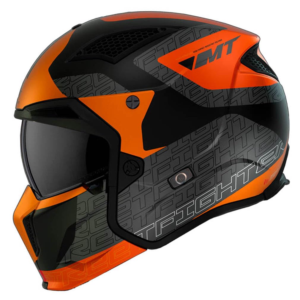 Casco MT Streetfighter SV Totem B4 Mate | Casco de Moto Street Café Racer | Unisex Helmets