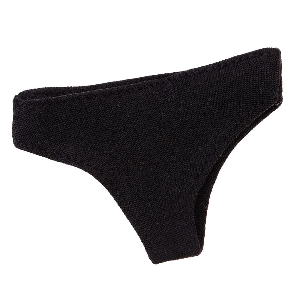 ZF4KJH02Y1/6 Scale Men's Underpants Briefs for 12 inch Male Action Figure Accessories - Black