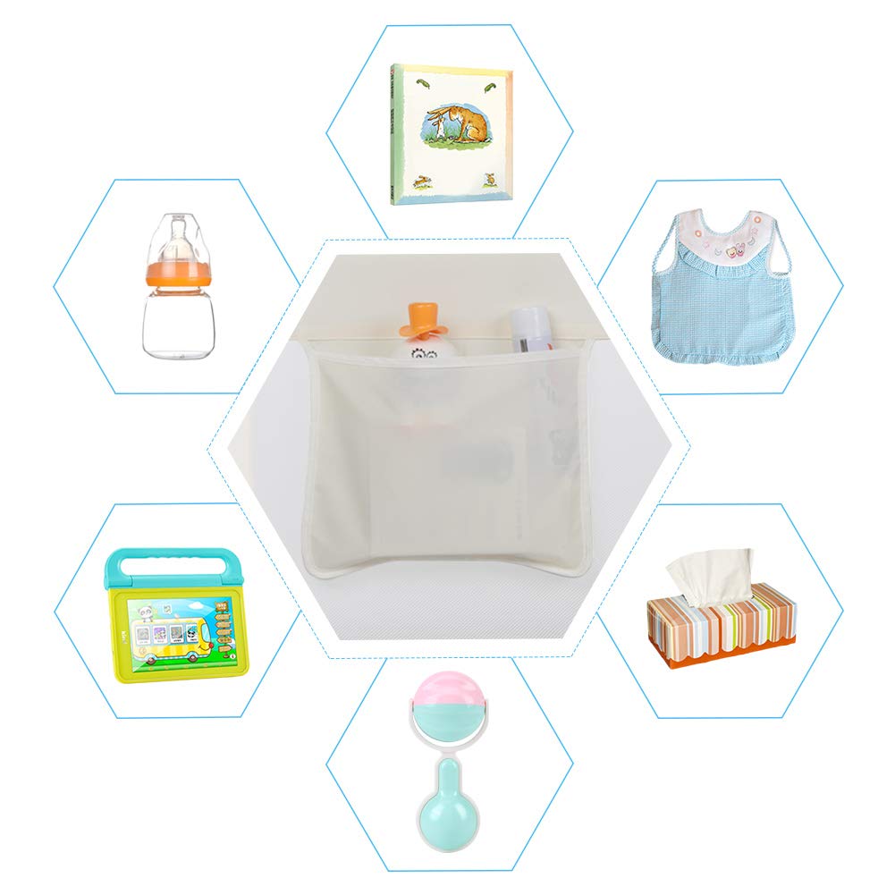 GOTOTOP Barriera Letto Portatile per Neonati Bambino,Barriera di Sicurezza Pieghevole e Lavabile Sponda Sicurezza Letto Protezione Removibileper Letto Bambino (180cm*68cm)