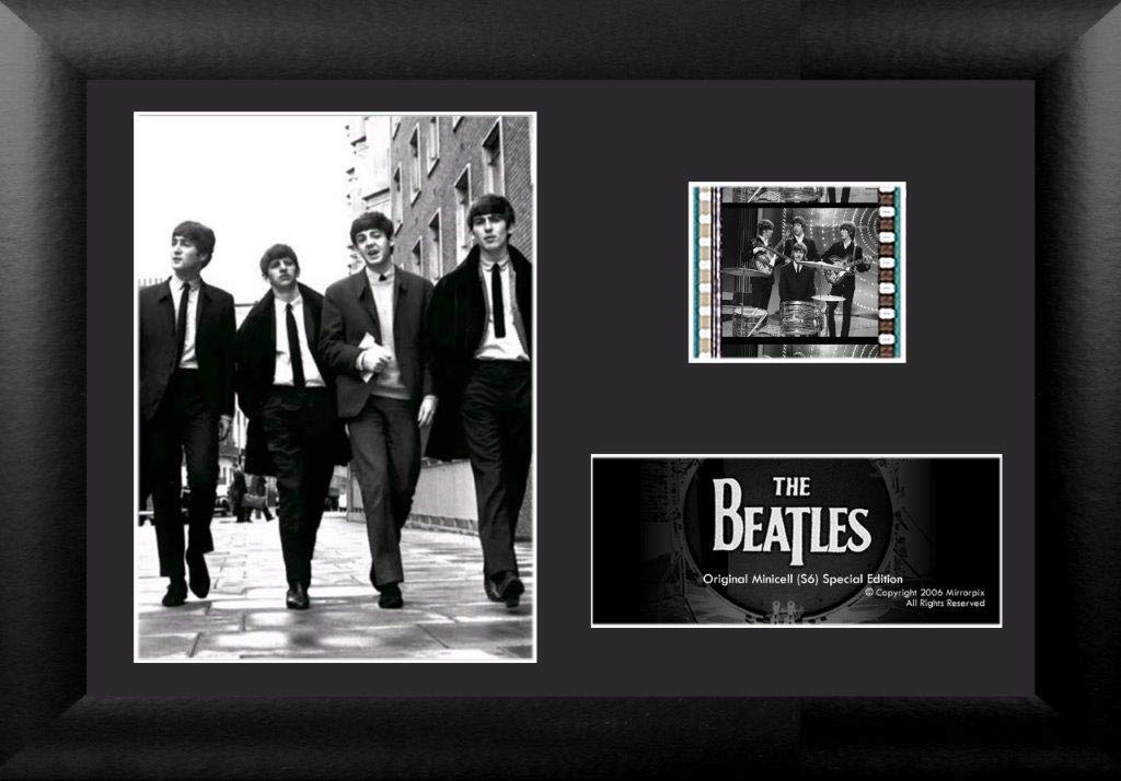 FilmCells - Beatles (Series 6) Minicell Framed Desktop Presentation with easel stand, certificate and 1x 35mm film cell - 7x5