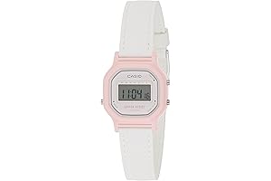 Casio Kids Watches Girls - Girls' Vintage Quartz Resin Casual Watch