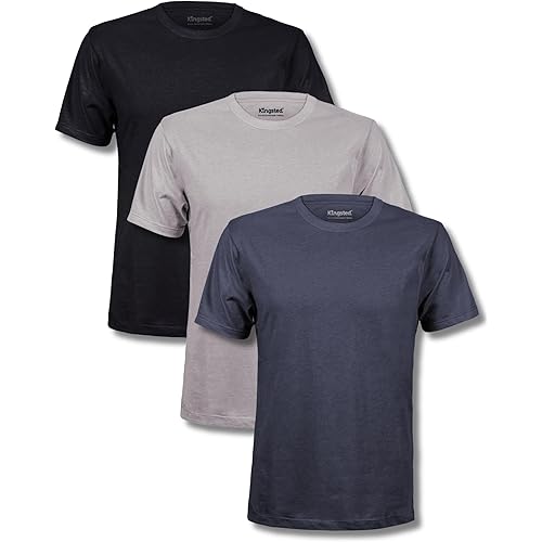 Kingsted T-Shirts for Men Pack - Royally Comfortable - Super Soft Premium Fabric - Well-Crafted Classic Tee