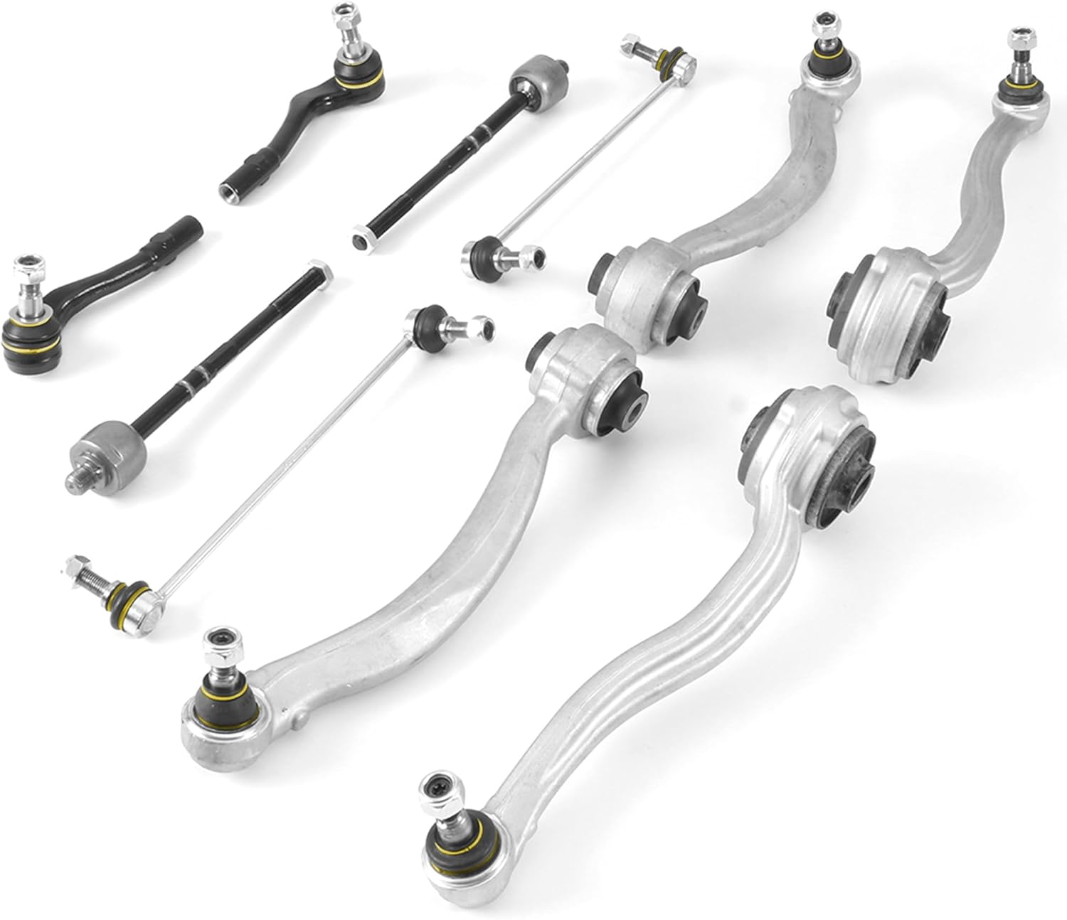 Metrix Premium Chassis Parts - 10 PC Front Suspension Kit Fits 11-15 Mercedes-Benz C180, 14-16 E250 RWD, RK620087 RK620086 RK620980 RK621154 ES800811 ES800646 EV800394 K750337 K750338, Made in Europe
