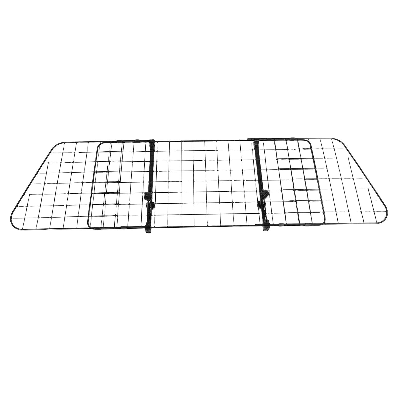 CHICIRIS Barrera Ajustable para Coche para Perros, Divisor de Maletero de Malla Negra Duradera para Coches, Camiones, 1 Unidad para Seguridad de Mascotas