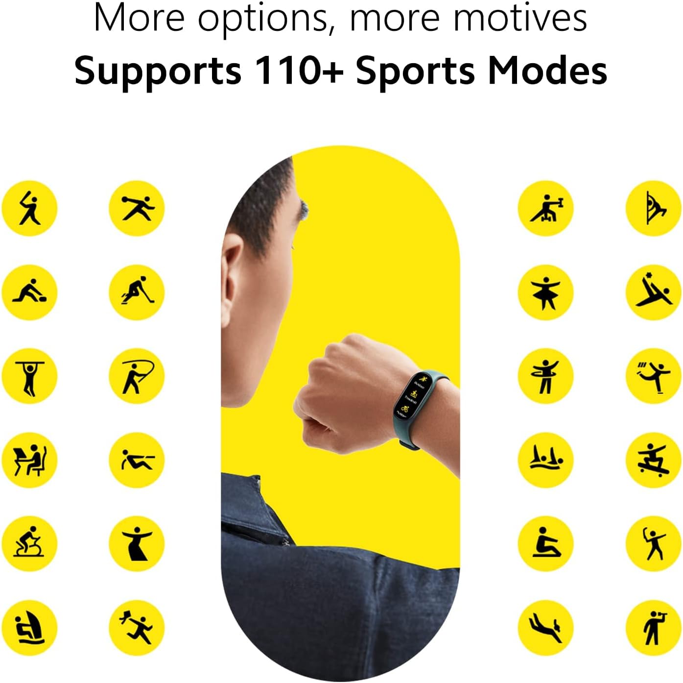 Xiaomi Mi Smart Band 7 Sport Activity Tracker,Orologi Connessi AMOLED 1,62,110+ Modalità di Esercizio,14 Giorni di Durata Della Batteria,Cardiofrequenzimetro,Monitoraggio del Sonno,5ATM Impermeabile Xiaomi Mi Smart Band 7 Sport Activity Tracker,Orologi Connessi AMOLED 1,62,110+ Modalità di Esercizio,14 Giorni di Durata Della Batteria,Cardiofrequenzimetro,Monitoraggio del Sonno,5ATM Impermeabile