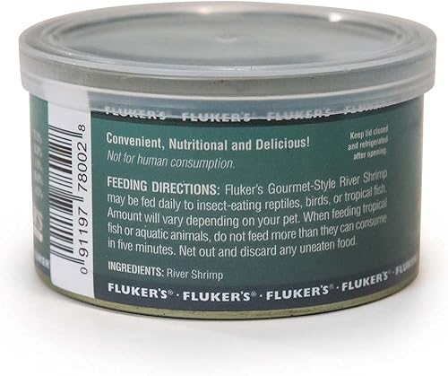 Miniatura 9 de Flukers Gourmet - Alimento enlatado para reptiles peces pájaros y animales pequeños