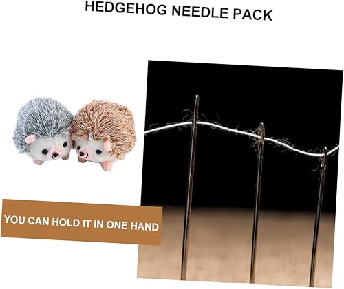 Miniatura 8 de EXCEART 2 unids Pin Bag Alfiler de Coser Almacenamiento Alfiler de Coser Almohada de Tela Agujas de Coser a Mano Almohada de Felpa Relleno Aguja de